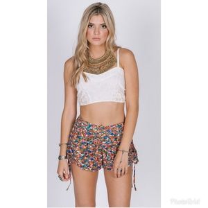 [Raga] Painted Garden Shorts